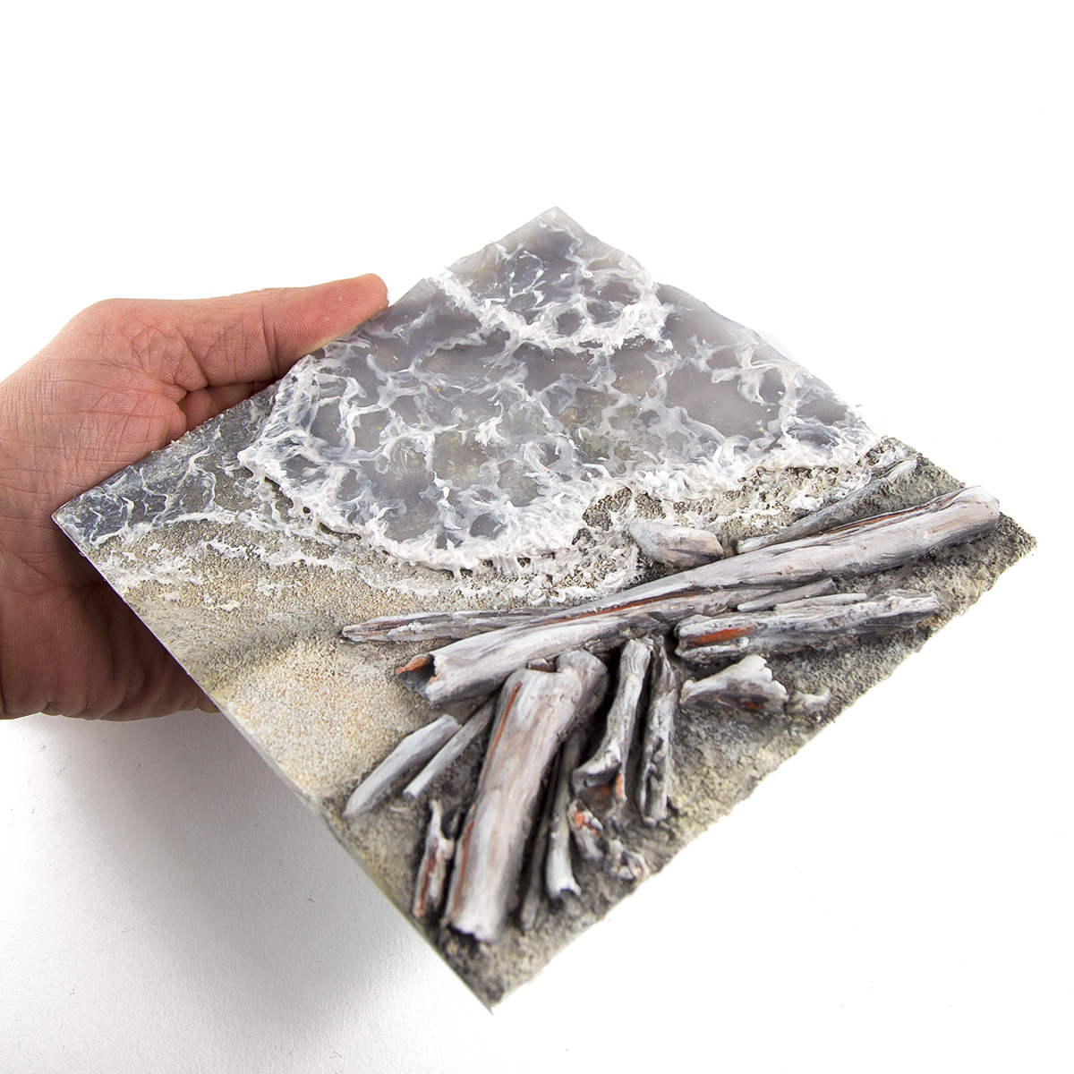 White shore