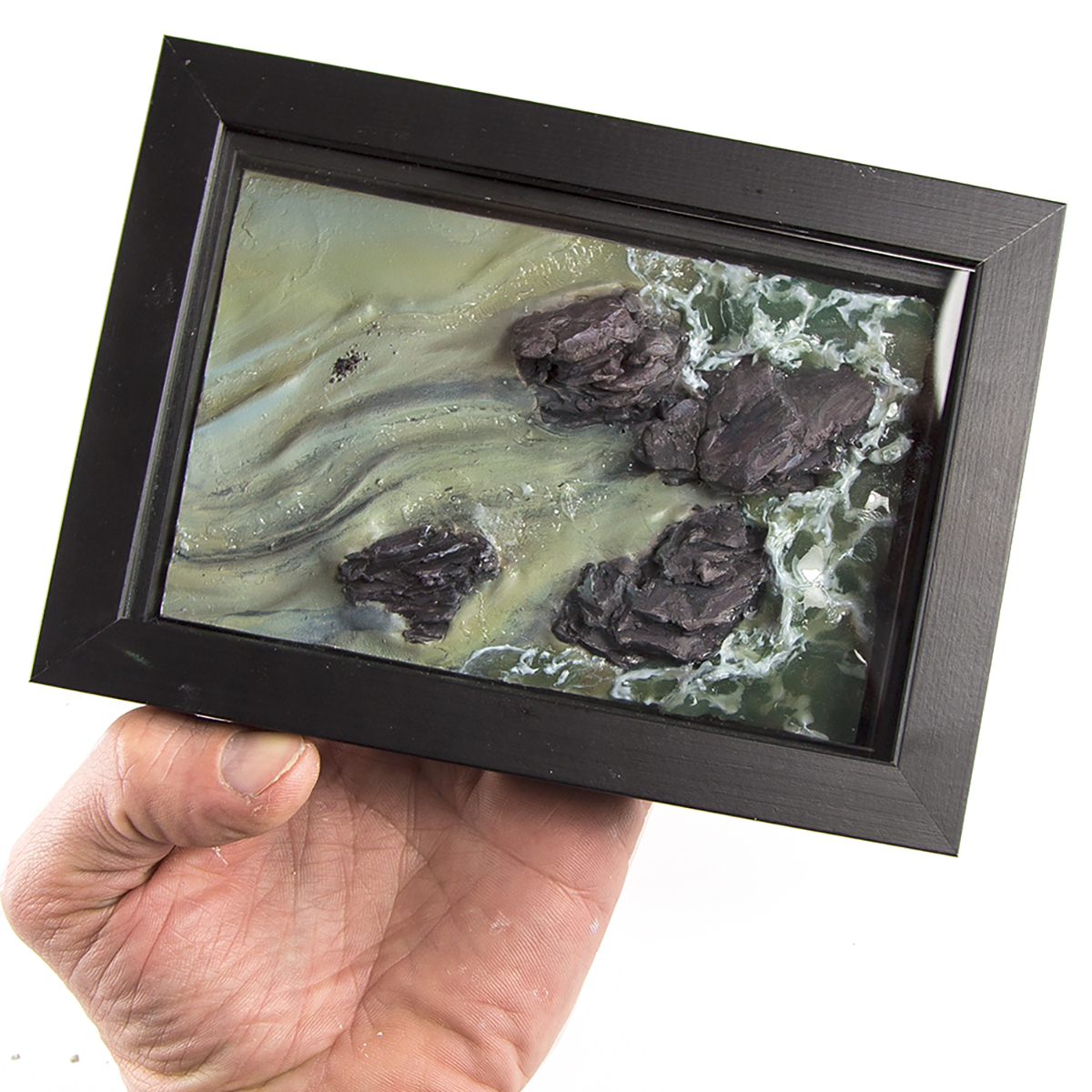 Muddy shore