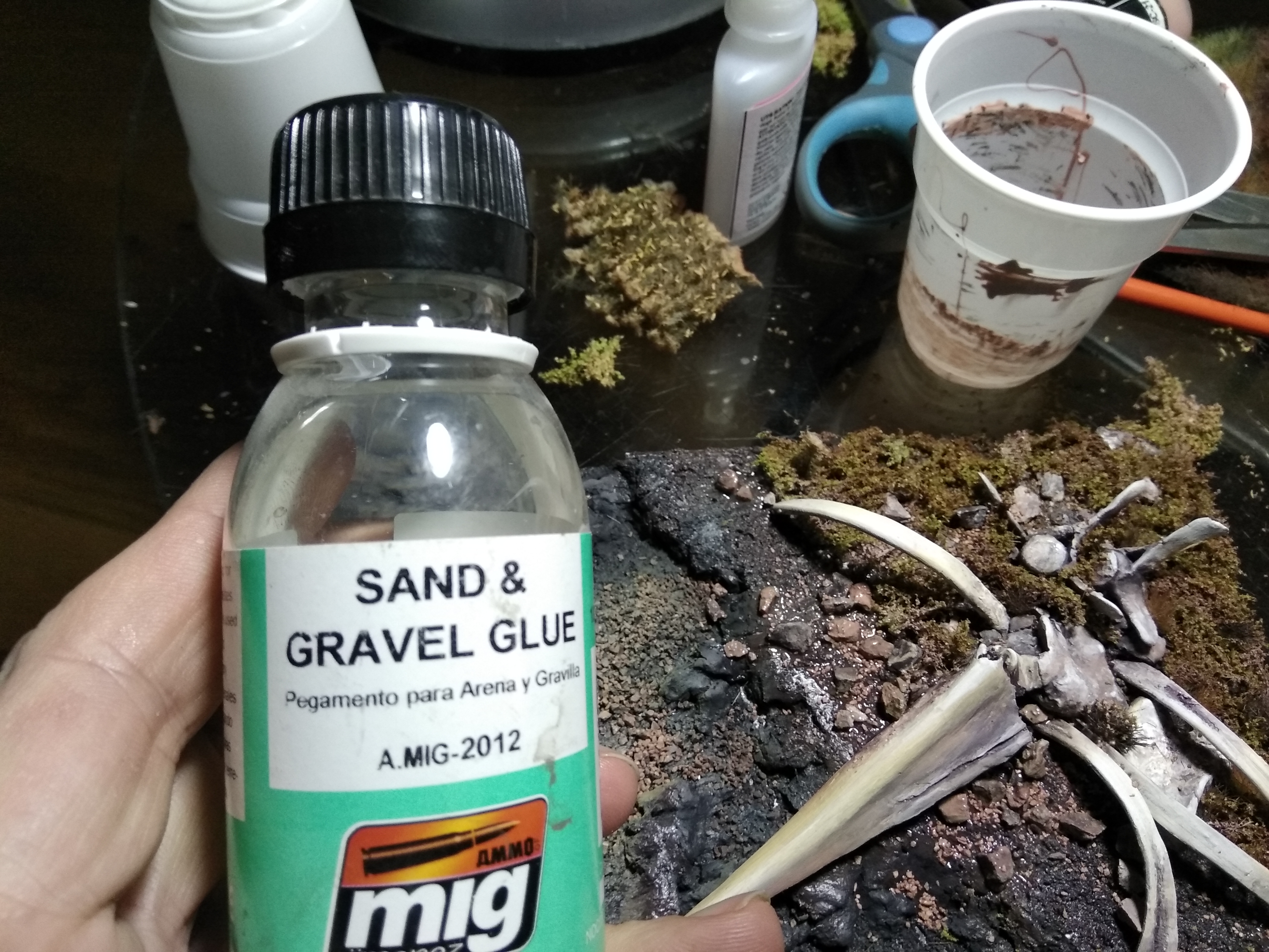The glue